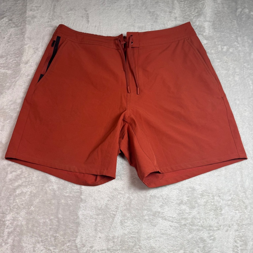 NWT Ten Thousand Mens The Foundation Short 7" L Unlined Orange